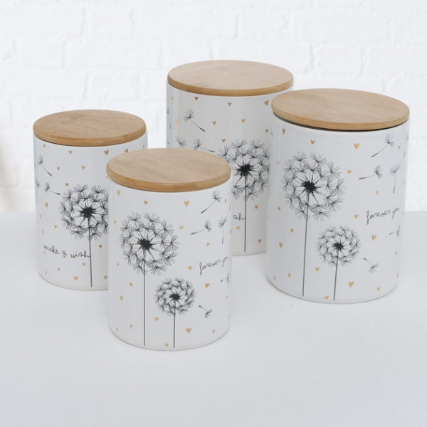 Floral Storage Jar